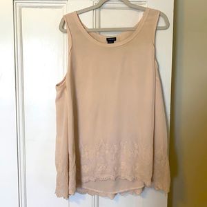 Sleeveless torrid blouse size 2